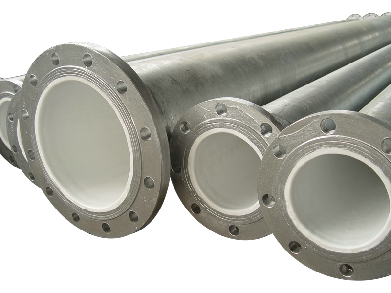 外鍍鋅內襯塑鋼管(法蘭連接)2